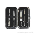 Personalized manicure set leather nail kit